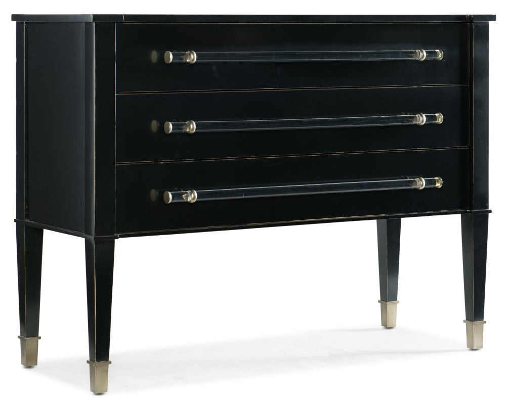 Hooker Furniture - Melange Rowan Chest - 638-85432-BLK veiw 1