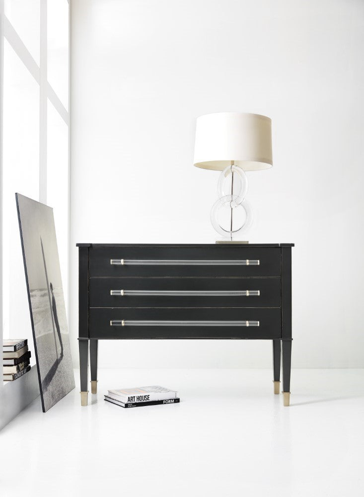 Hooker Furniture - Melange Rowan Chest - 638-85432-BLK veiw 3