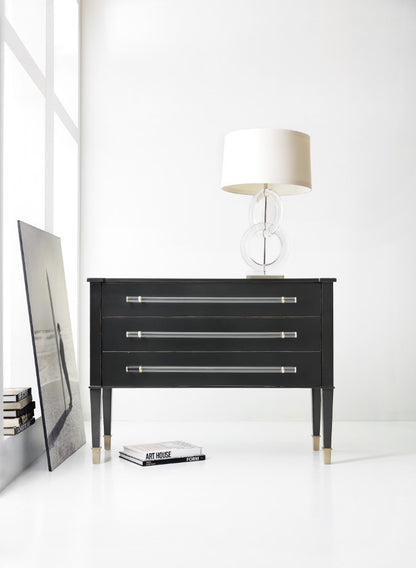 Hooker Furniture - Melange Rowan Chest - 638-85432-BLK veiw 3