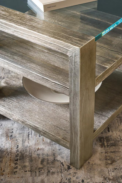 Hooker Furniture - Melange Saber End Table - 628-80551-95 veiw 3