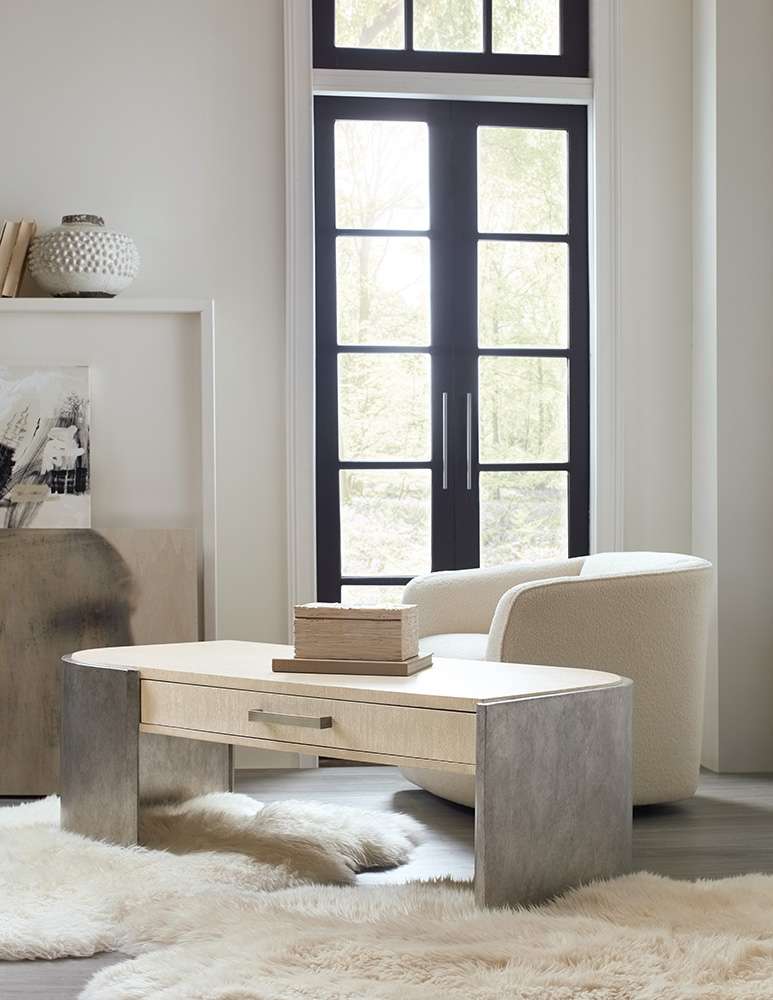 Hooker Furniture - Melange Silverfrost Cocktail Table - 628-80492-05 veiw 5