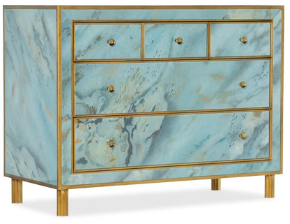 Hooker Furniture - Melange Sorrell Five-Drawer Chest - 638-85525-00 veiw 1