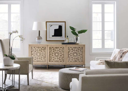 Hooker Furniture - Melange Suzani Three Door Entertainment Console - 628-55013-80 veiw 5