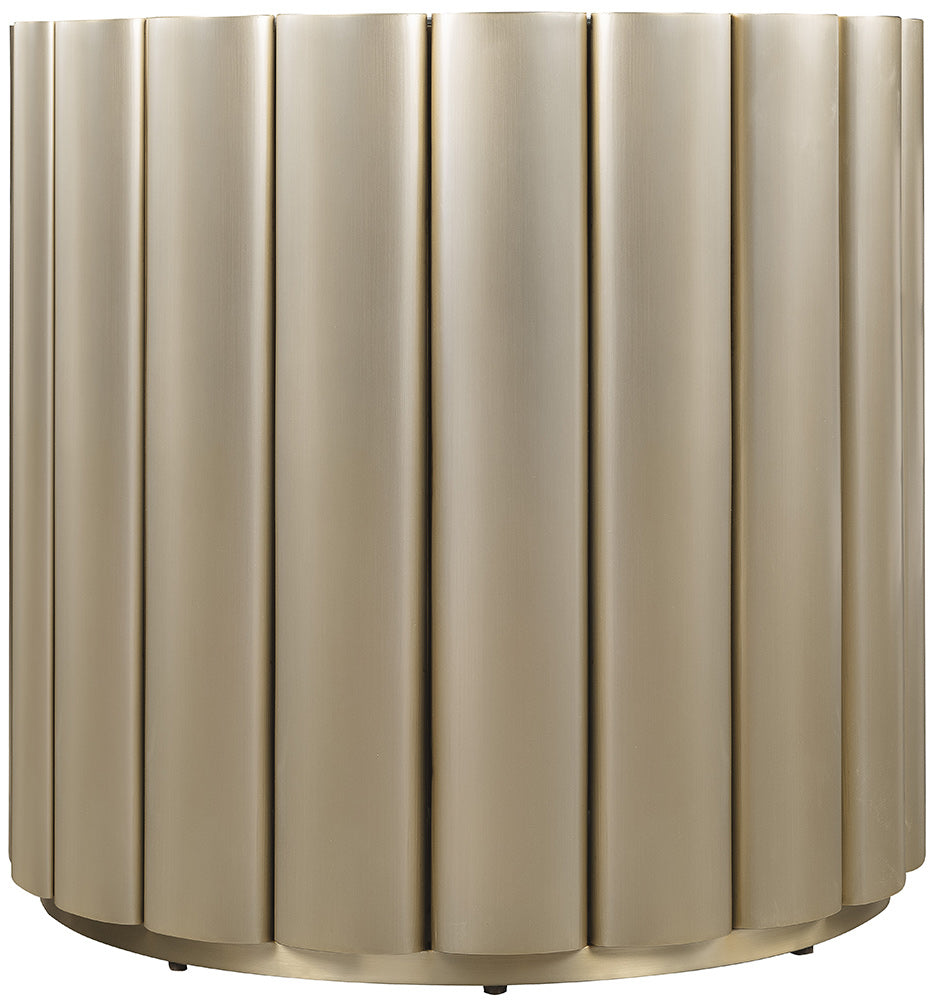 Hooker Furniture - Melange Time Flies End Table - Golds - 628-80571-15 view 1