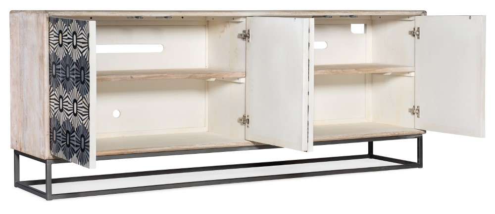 Hooker Furniture - Melange Whitmore Four Door Credenza - 628-85111-02 veiw 2