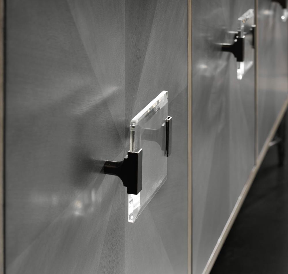 Hooker Furniture - Melange Zola Four-Door Credenza - 638-85316-LTGY veiw 2