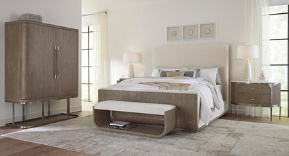 Hooker Furniture - Modern Mood Queen Upholstered Panel Bed - 6850-90950-89 veiw 3