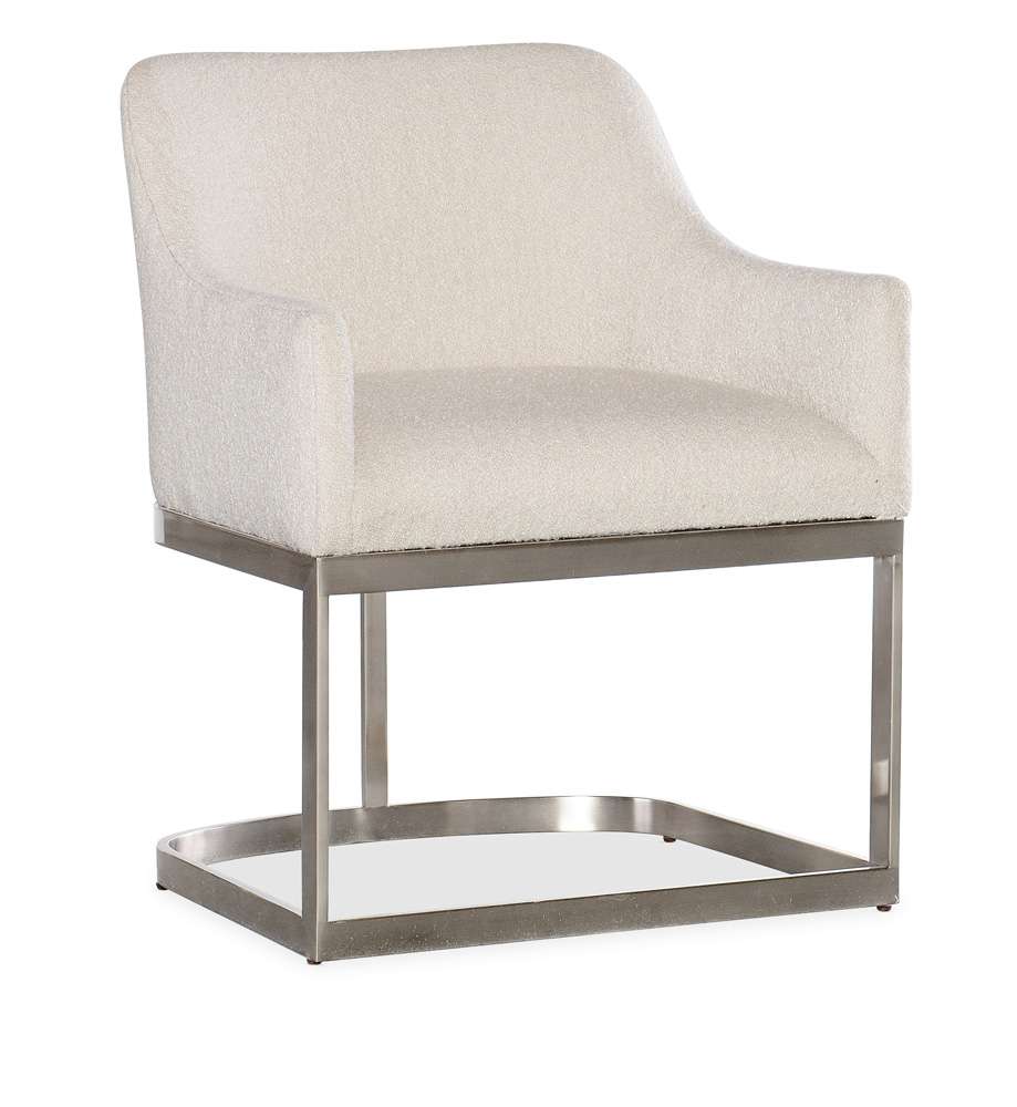 Hooker Furniture - Modern Mood Upholstered Arm Chair w/Metal Base - 6850-75300-95 veiw 1