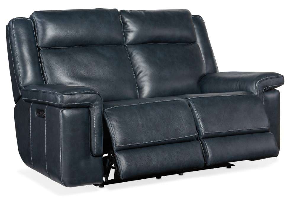 Hooker Furniture - Montel Lay Flat Power Loveseat with Power Headrest & Lumbar - SS705-PHL2-047 veiw 4
