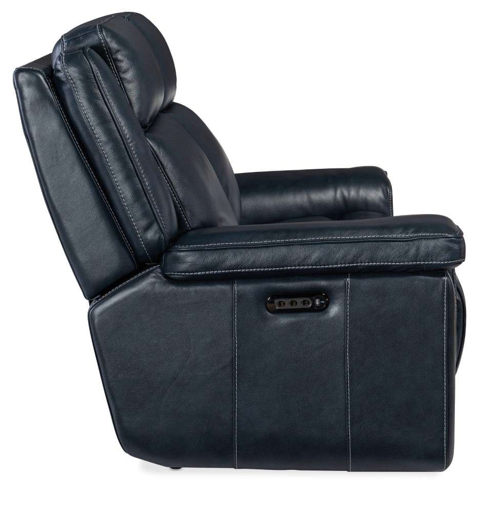 Hooker Furniture - Montel Lay Flat Power Loveseat with Power Headrest & Lumbar - SS705-PHL2-047 veiw 5