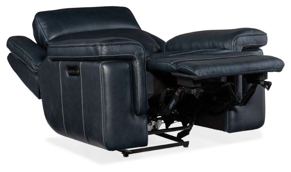 Hooker Furniture - Montel Lay Flat Power Recliner with Power Headrest & Lumbar - SS705-PHL1-047 veiw 3