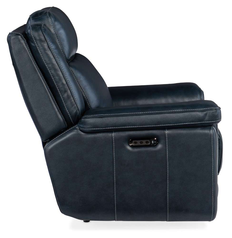 Hooker Furniture - Montel Lay Flat Power Recliner with Power Headrest & Lumbar - SS705-PHL1-047 veiw 5