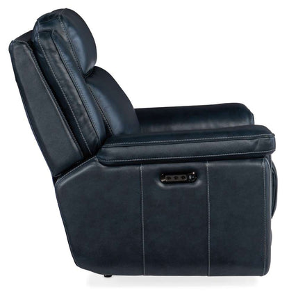 Hooker Furniture - Montel Lay Flat Power Recliner with Power Headrest & Lumbar - SS705-PHL1-047 veiw 5