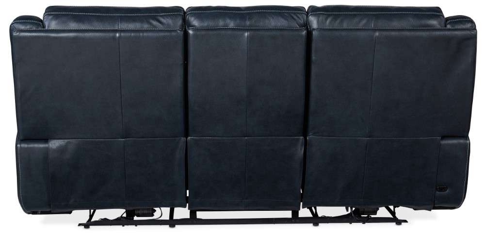 Hooker Furniture - Montel Lay Flat Power Sofa with Power Headrest & Lumbar - SS705-PHL3-047 veiw 2