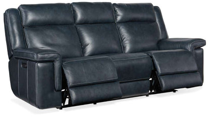 Hooker Furniture - Montel Lay Flat Power Sofa with Power Headrest & Lumbar - SS705-PHL3-047 veiw 4