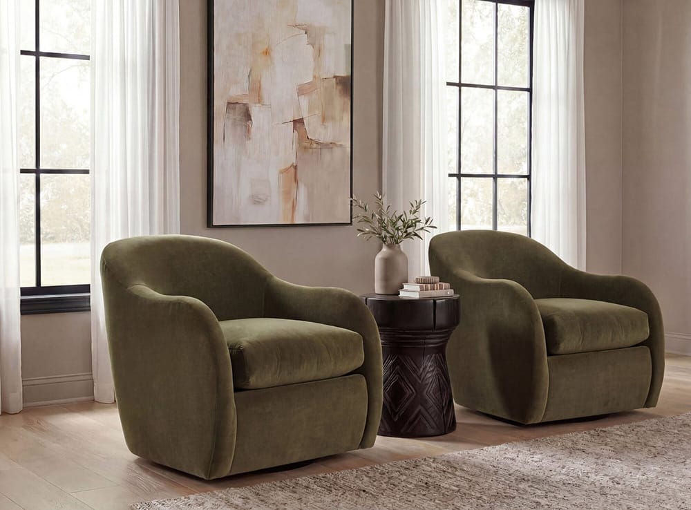 Hooker Furniture - Nash Swivel Chair in Green - HFCX-1647-009-HD40000-29 view 7