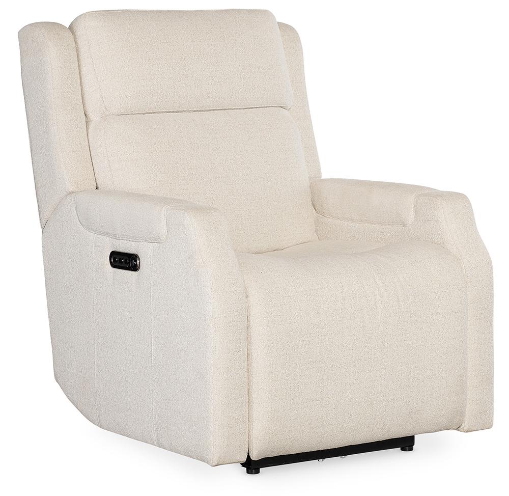 Hooker Furniture - Nelson Zero Gravity Power Recliner with Power Headrest and Lumbar in White - SS836-PHZL1-402 veiw 2