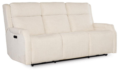 Hooker Furniture - Nelson Zero Gravity Power Sofa with Power Headrest and Lumbar in White - SS836-PHZL3-402 veiw 1