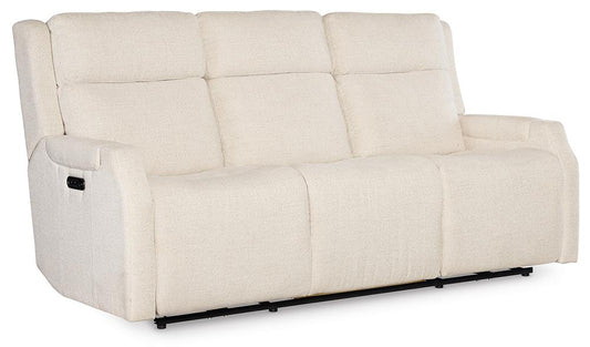 Hooker Furniture - Nelson Zero Gravity Power Sofa with Power Headrest and Lumbar in White - SS836-PHZL3-402 veiw 2