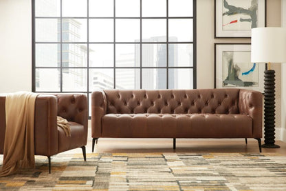 Hooker Furniture - Nicolla Leather Stationary Chair - SS637-01-089 veiw 4