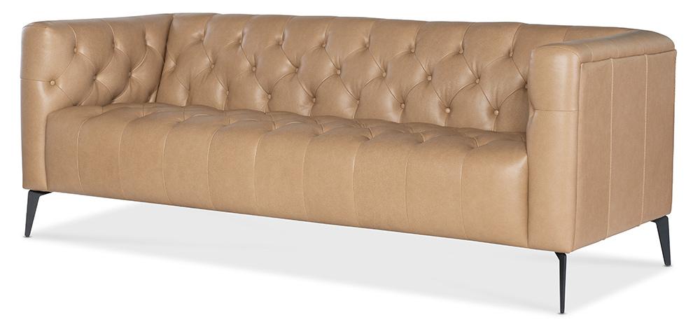 Hooker Furniture - Nicolla Stationary Sofa in Brown - SS637-03-070 veiw 3