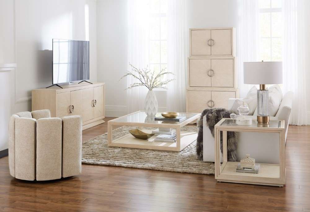 Hooker Furniture - Nouveau Chic Entertainment Console - 6500-55484-80 veiw 6
