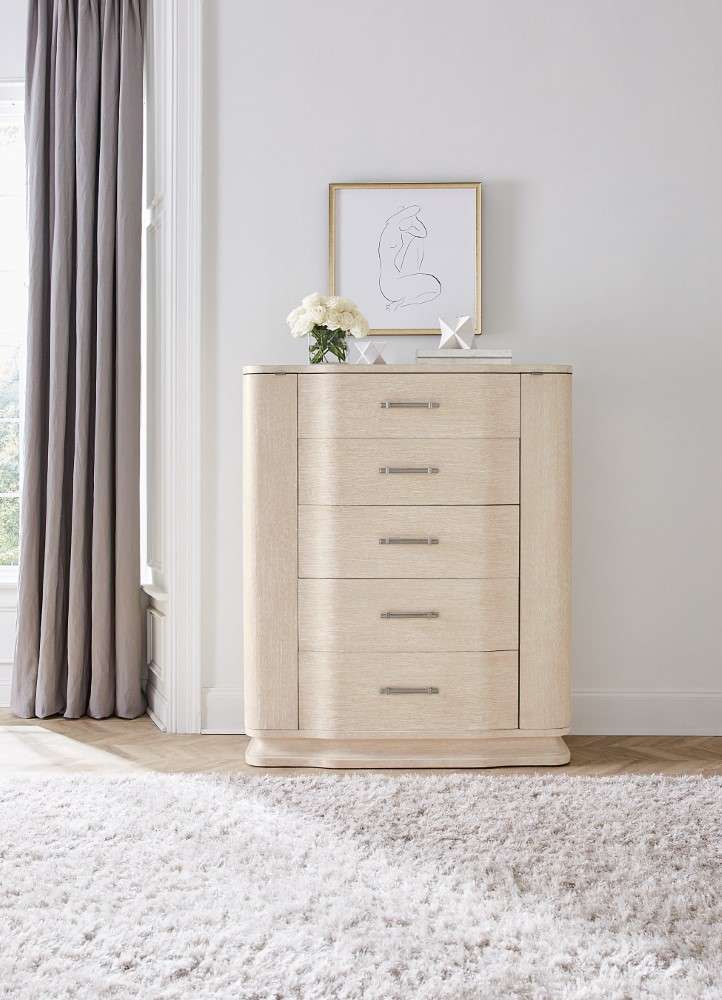Hooker Furniture - Nouveau Chic Five Drawer Chest - 6500-90010-80 veiw 4