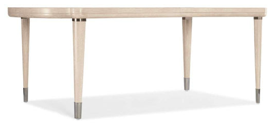 Hooker Furniture - Nouveau Chic Rectangle Dining Table w/1-22in Leaf - 6500-75200-80 veiw 1