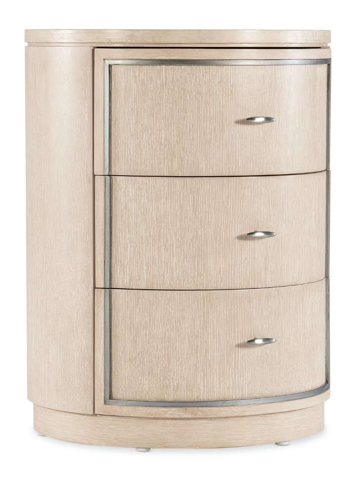 Hooker Furniture - Nouveau Chic Round Nightstand - 6500-90015-80 veiw 1