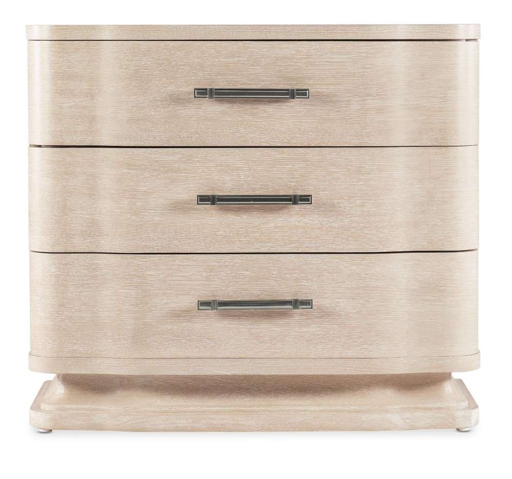 Hooker Furniture - Nouveau Chic Three Drawer Nightstand - 6500-90016-80 veiw 2
