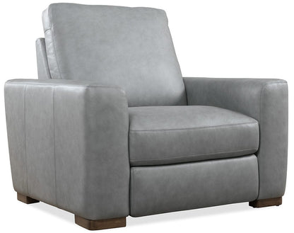 Hooker Furniture - Optimus Small Power Recliner with  Power Headrest - Grey - SS925-PH1-094-S view 1
