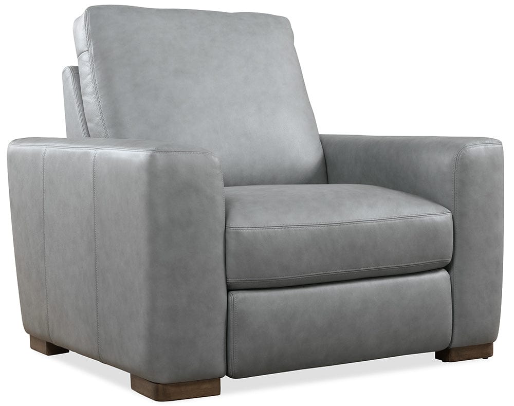 Hooker Furniture - Optimus Small Power Recliner with  Power Headrest - Grey - SS925-PH1-094-S view 2