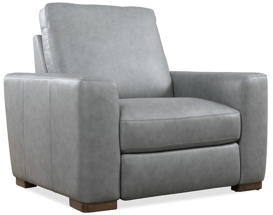 Hooker Furniture - Optimus Small Power Recliner with  Power Headrest - Grey - SS925-PH1-094-S view 2