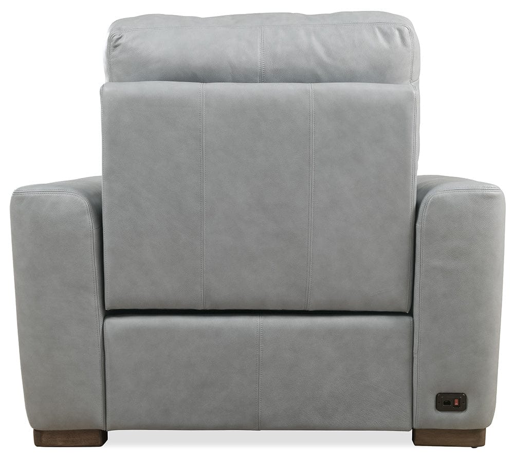 Hooker Furniture - Optimus Small Power Recliner with  Power Headrest - Grey - SS925-PH1-094-S view 3