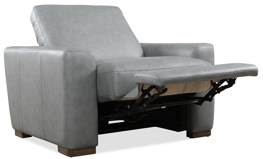 Hooker Furniture - Optimus Small Power Recliner with  Power Headrest - Grey - SS925-PH1-094-S view 4