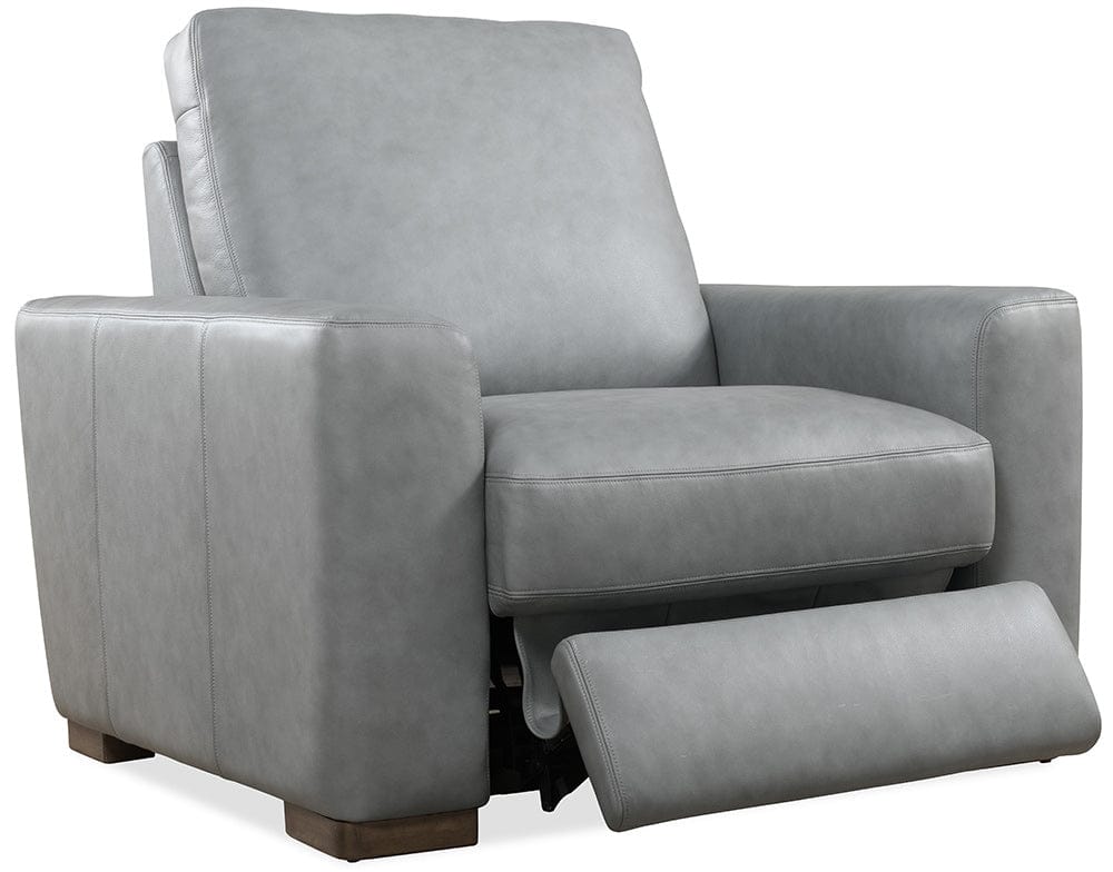 Hooker Furniture - Optimus Small Power Recliner with  Power Headrest - Grey - SS925-PH1-094-S view 5