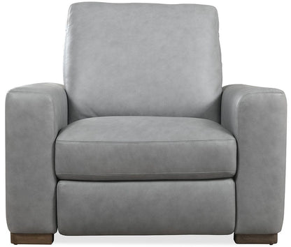Hooker Furniture - Optimus Small Power Recliner with  Power Headrest - Grey - SS925-PH1-094-S view 7