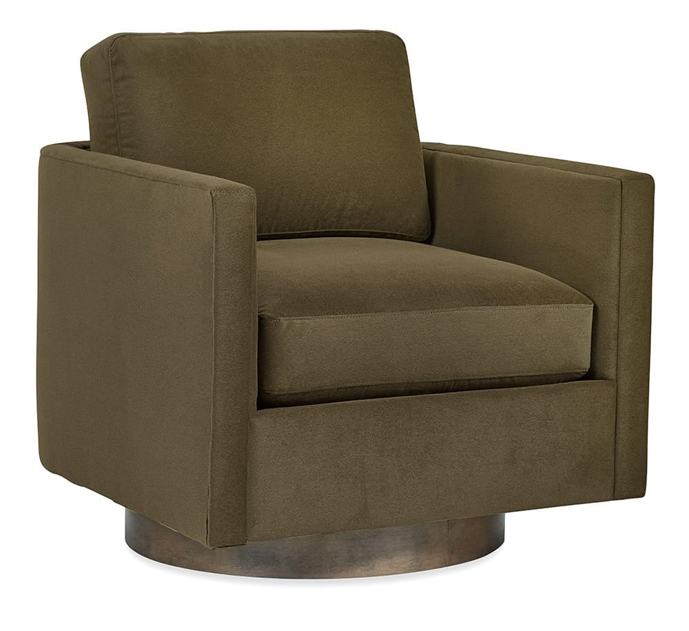 Hooker Furniture - Owen Swivel Chair in Marsh - HFCX-4749-009-236594-29-NS view 1