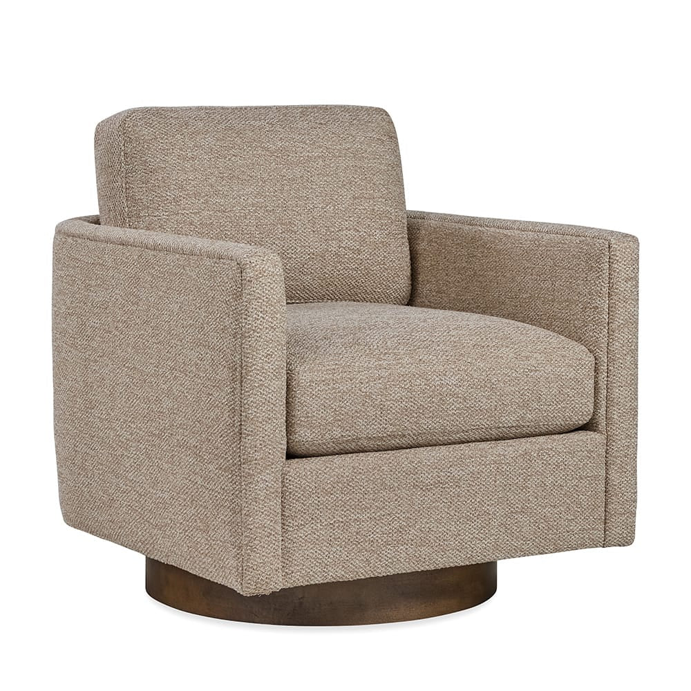 Hooker Furniture - Owen Swivel Chair in Taupe - HFCX-4749-009-408600-83-NS view 1