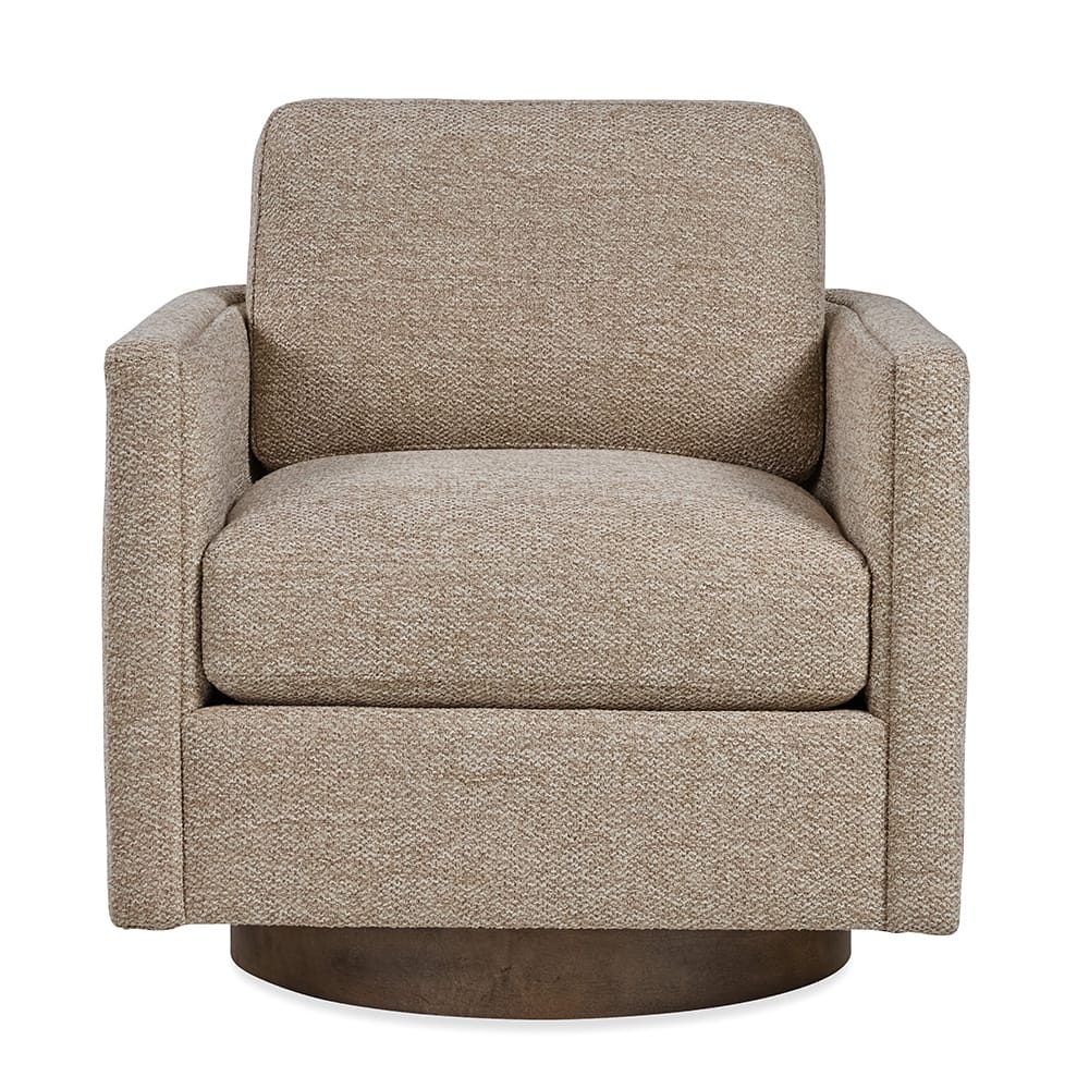 Hooker Furniture - Owen Swivel Chair in Taupe - HFCX-4749-009-408600-83-NS view 2