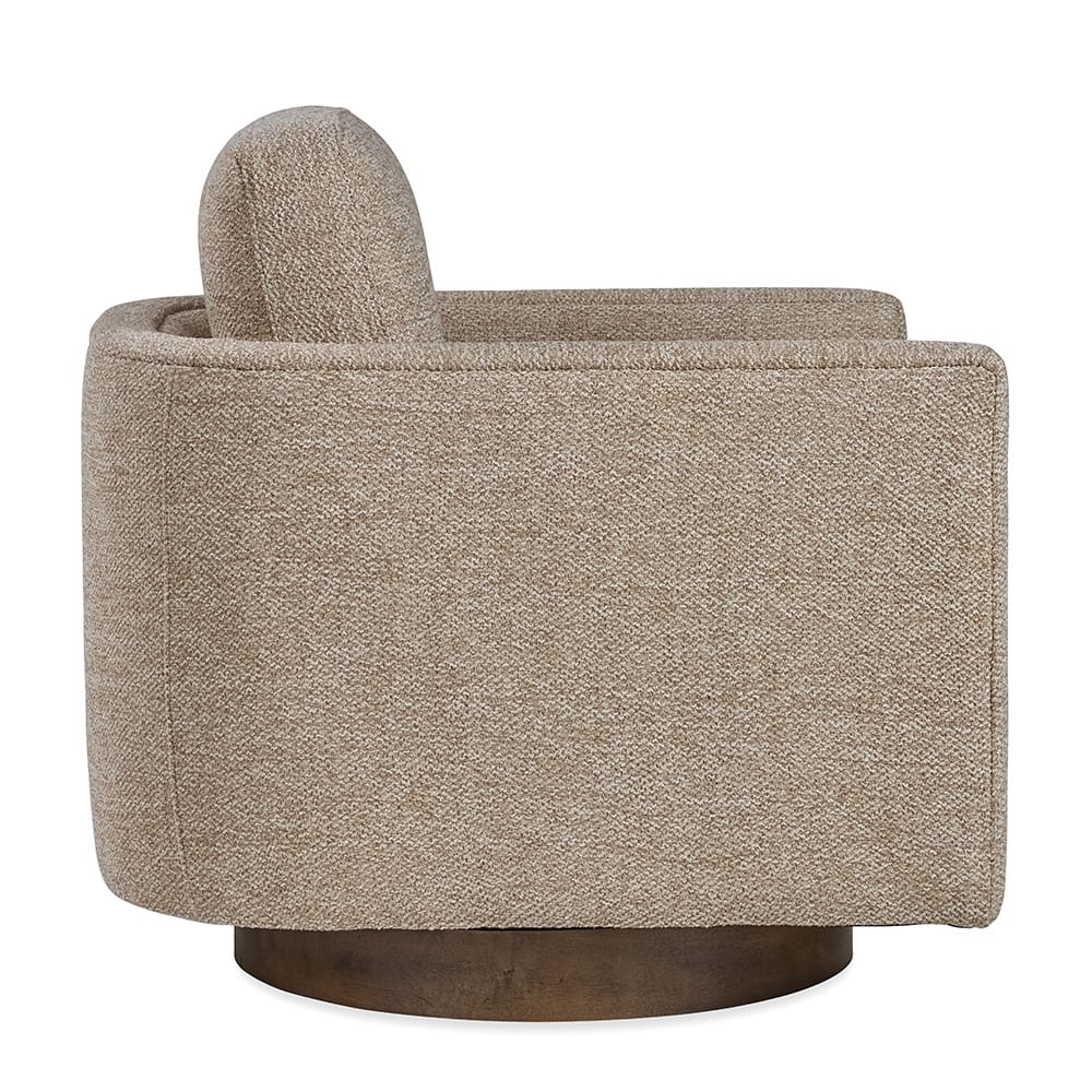 Hooker Furniture - Owen Swivel Chair in Taupe - HFCX-4749-009-408600-83-NS view 3