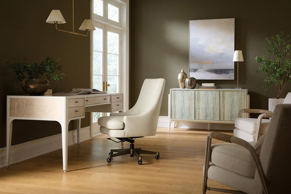 Hooker Furniture - Paula Executive Swivel Tilt Chair - EC212-002 veiw 3