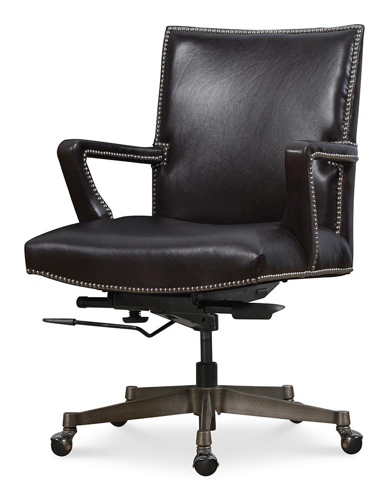 Hooker Furniture - Phoenix Executive Swivel Tilt Chair in Black - EC824-098 veiw 3