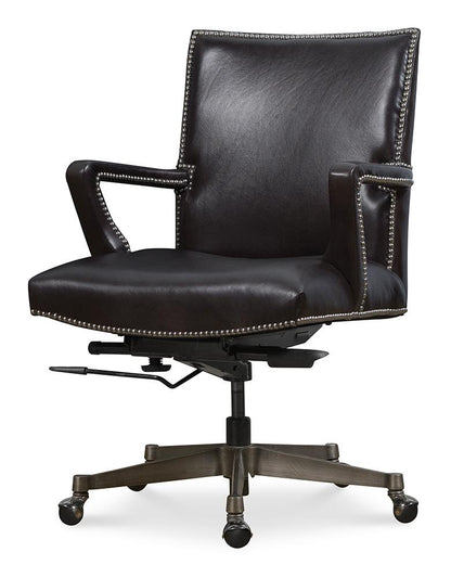 Hooker Furniture - Phoenix Executive Swivel Tilt Chair in Black - EC824-098 veiw 3