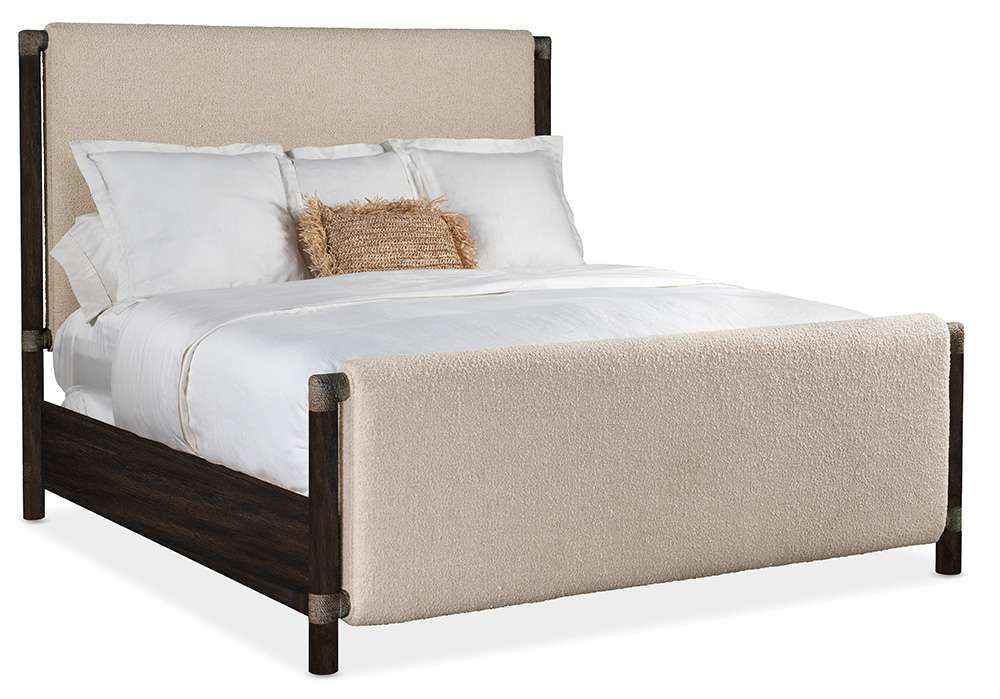 Hooker Furniture - Retreat King Upholstered Panel Bed - 6950-90366-99 veiw 1