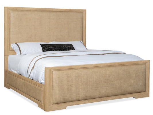 Hooker Furniture - Retreat Queen Cane Panel Bed - 6950-90250-80 veiw 1
