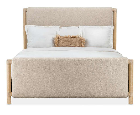 Hooker Furniture - Retreat Queen Upholstered Panel Bed - 6950-90350-80 veiw 2