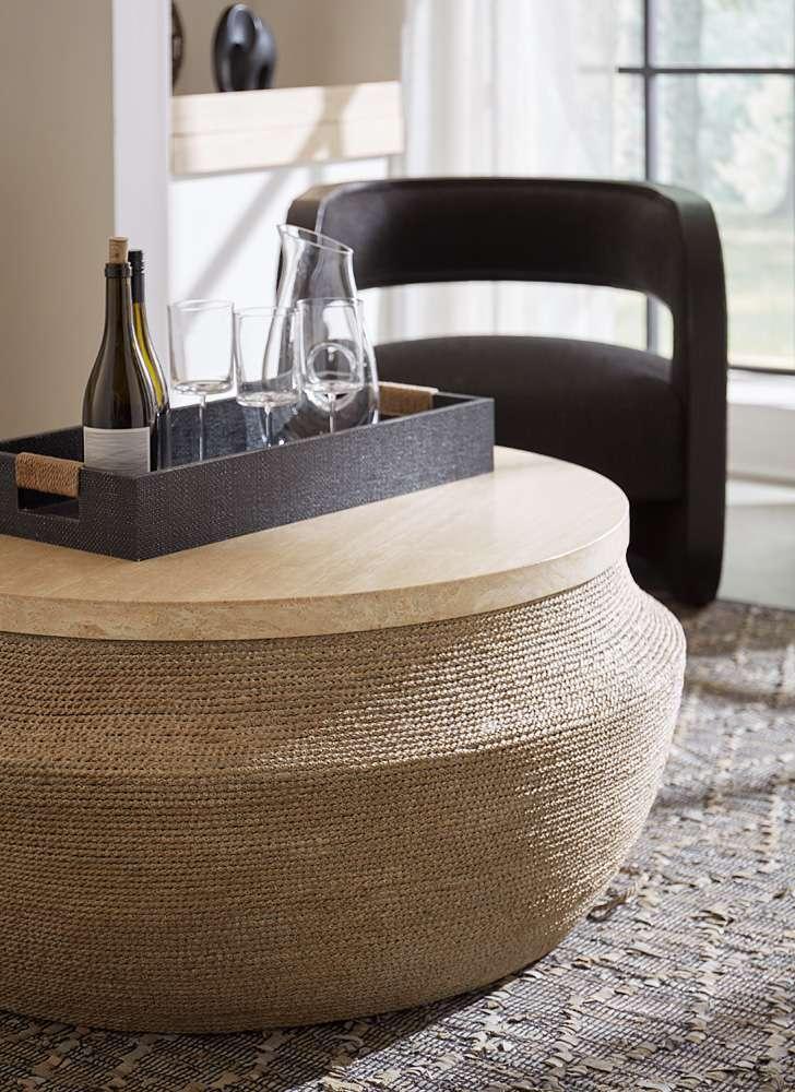 Hooker Furniture - Retreat Round Cocktail Table - 6950-80111-80 veiw 3