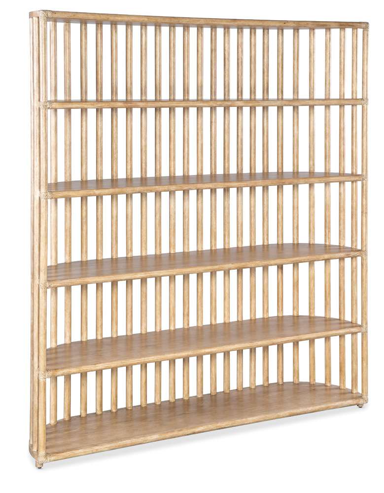 Hooker Furniture - Retreat Slatted Bookcase - 6950-10446-80 veiw 1
