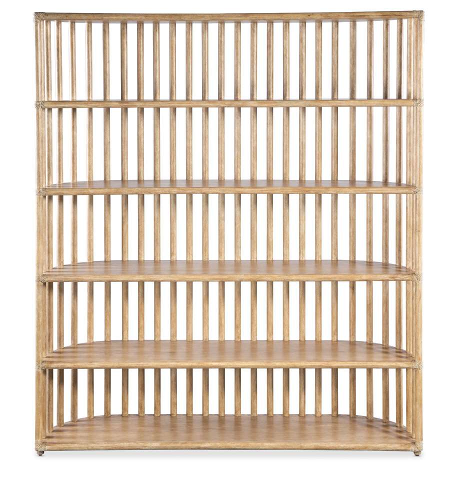 Hooker Furniture - Retreat Slatted Bookcase - 6950-10446-80 veiw 3
